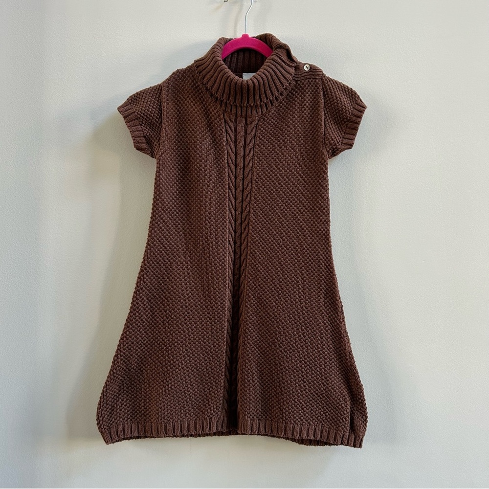 Bella Bliss Brown Sweater Dress, Size 7.